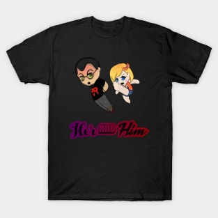 Her for HerAndHim T-Shirt